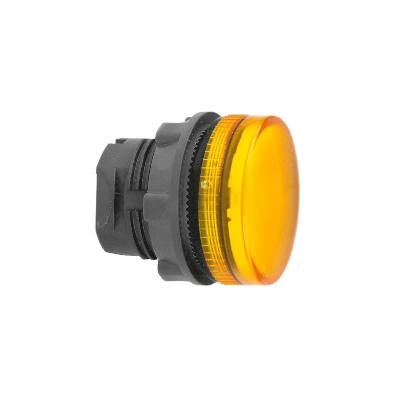 1 pcs : ZB5AV053S - LENS YELLOW TWIST LOCK