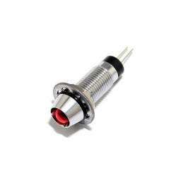 1 pcs : FL1M-8CJ-3-R24V - LED RED 8MM NUT 24VDC STK
