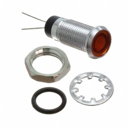 1 pcs : FL1M-8FJ-2-Y24V - LED YEL 8MM NUT 24VAC/DC UL STK