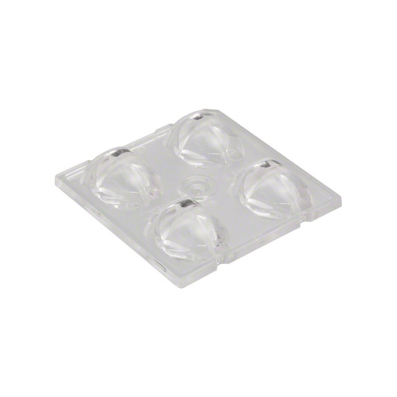 1 pcs : C13699_STRADA-2X2-DN - LENS CLEAR ASYMMETRICAL SCREW