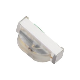 1 pcs : APA2107LVBC/D - LED BLUE CLEAR 2SMD R/A