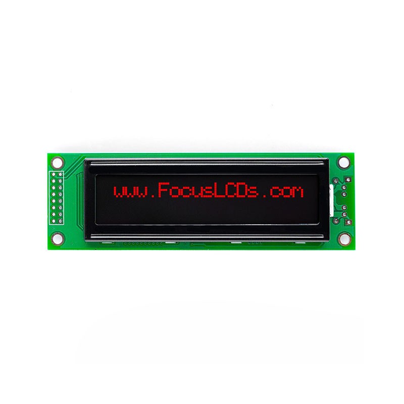 1 pcs : C202B-KR-LW65 - 20X2 FSTN BLACK CHARACTER LCD