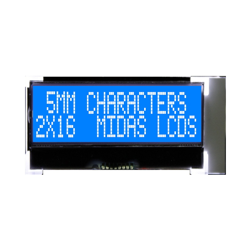 1 pcs : MCCOG21605D6W-BNMLWI - 2X16 CHARACTER CHIP-ON-GLASS LCD