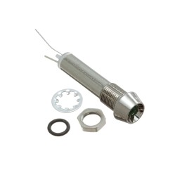 1 pcs : FL1M-6CJ-1-G3V - LED GRN 6MM NUT 3VDC STK