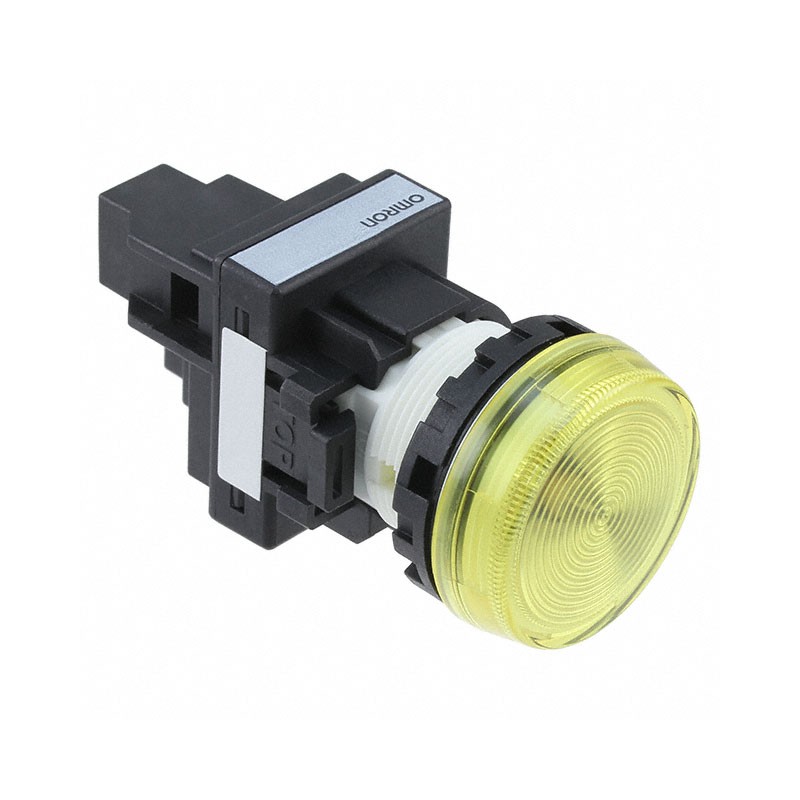 1 pcs : M22N-BN-TYA-YC - LED PANEL INDICATOR YLW 24VAC/DC