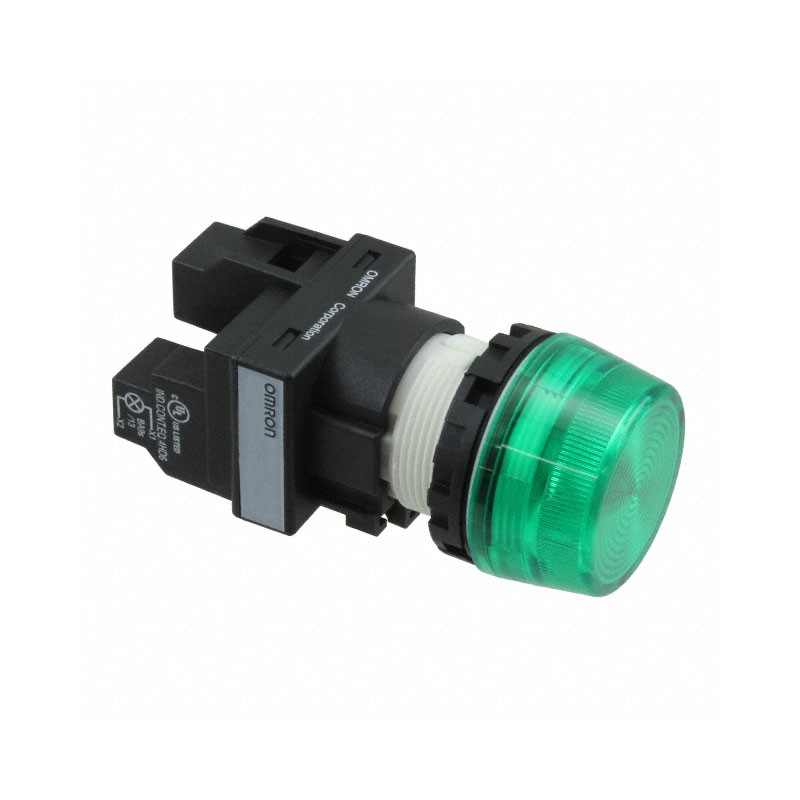 1 pcs : M22N-BP-TGA-GD - LED PANEL INDICATOR GREEN 110VAC