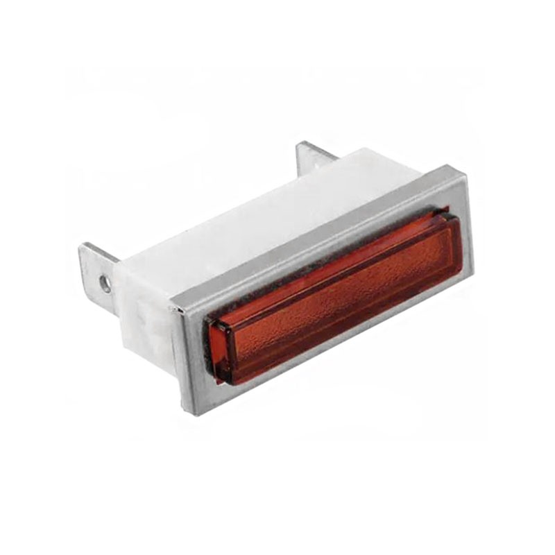 1 pcs : 2330QD1 - INDICATOR NEON RED PANEL MNT
