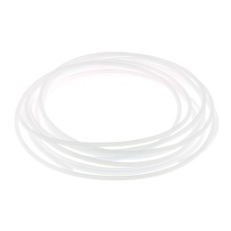 1 Bag of 5 M - RS PRO PTFE Clear Cable Sleeve, 3.05mm Diameter