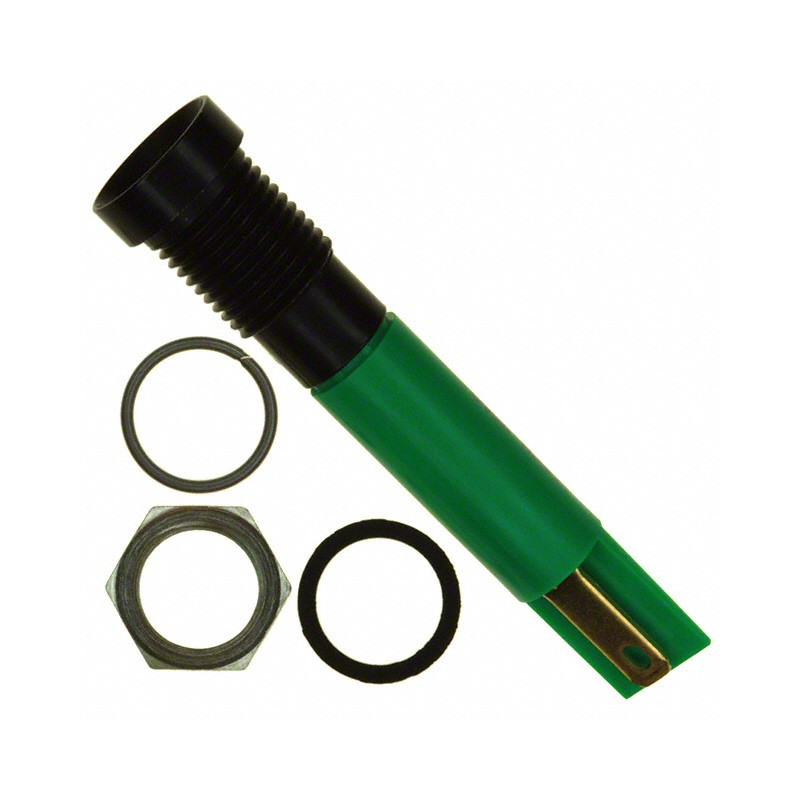 1 pcs : Q8R1BXXG24E - INDICATOR 24V 8MM RECESSED GRN
