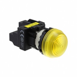 1 pcs : M22N-BG-TYA-YD - LED PANEL IND YELLOW 110VAC