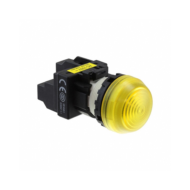 1 pcs : M22N-BG-TYA-YD - LED PANEL IND YELLOW 110VAC