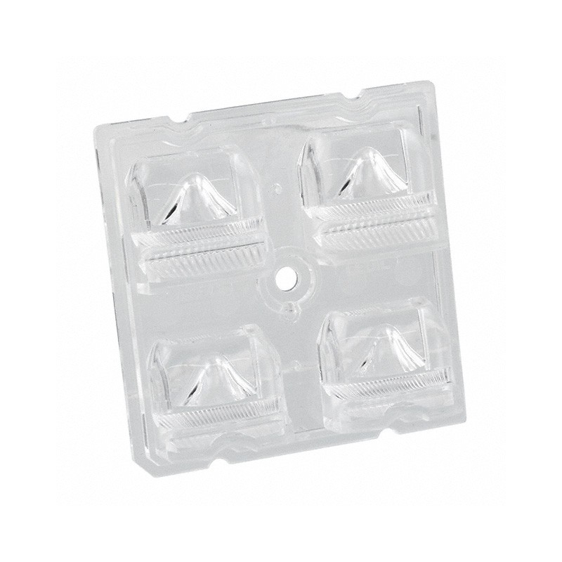 1 pcs : C15594_STRADA-2X2-MEW - LENS CLEAR ASYMMETRICAL SCREW