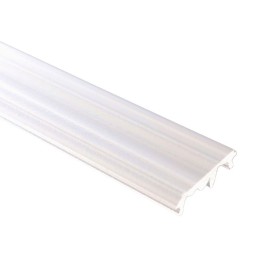 1 pcs : F16859_LINDA-ZT25 - LENS WHITE ASYMMETRICAL SNAP-IN