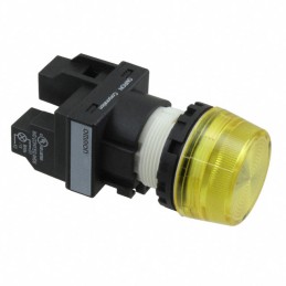 1 pcs : M22N-BP-TYA-YC - LED PANEL INDICATOR YLW 24VAC/DC