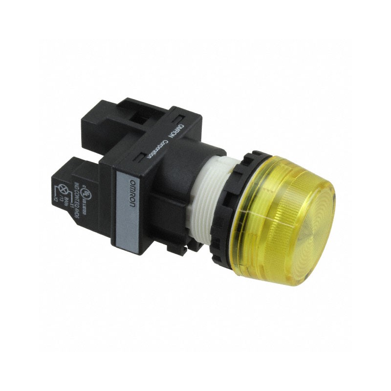 1 pcs : M22N-BP-TYA-YC - LED PANEL INDICATOR YLW 24VAC/DC