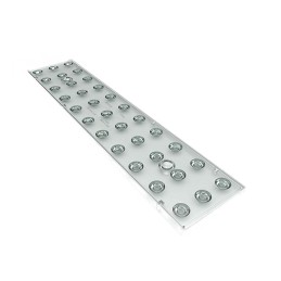 1 pcs : PLL2061EWKH - LENS CLEAR 60DEG WIDE SNAP-IN