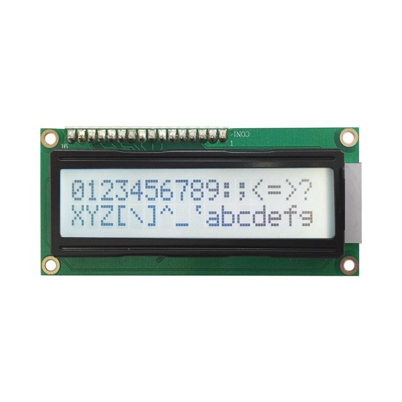 1 pcs : GFC1602K-FPFEJPB08 - 16X2FSTNWHITE80*36+CN 1*16PI