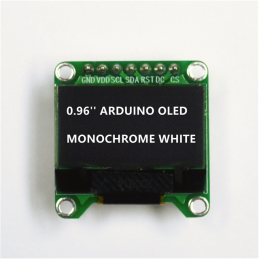 1 pcs : AOM12864A0-0.96WW-ANO - 0.96'' ARDUINO OLED WHITE 128X64
