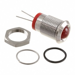 1 pcs : Q14P6CXXR02E - LED INDICATOR 14MM PROMINENT 2VD