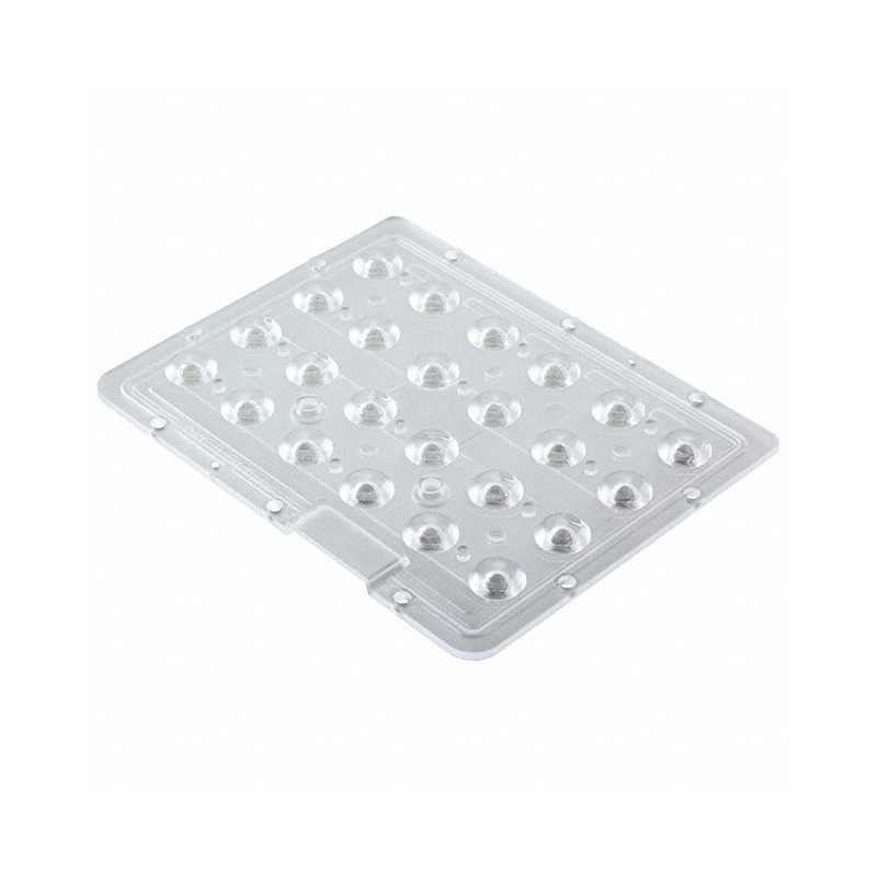 1 pcs : KNAC2410B - LENS CLEAR WIDE SCREW