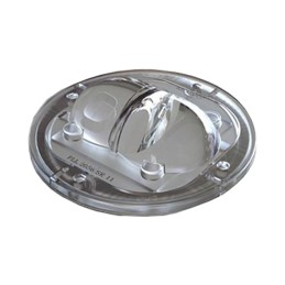 1 pcs : PLL2056SR11 - LENS CLR 110X160DEG ELLIP SCREW