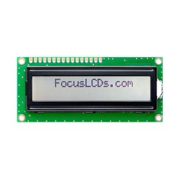 1 pcs : C162ALBSGLW6WT33PAB - 16X2 STN GRAY CHARACTER LCD