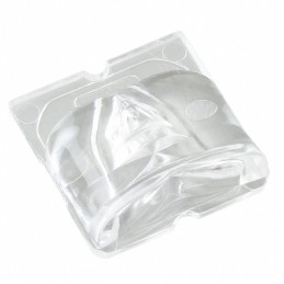 1 pcs : C16014_STRADA-SQ-SCL - LENS CLR ASYMMETRICAL ADH SCREW