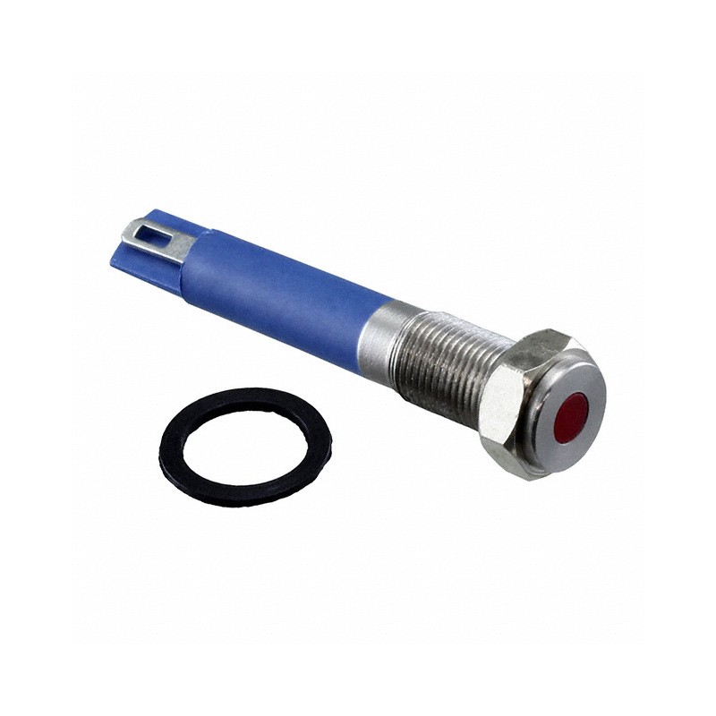 1 pcs : PVL06FLS11 - LED PANEL INDICATOR RED 1.8V