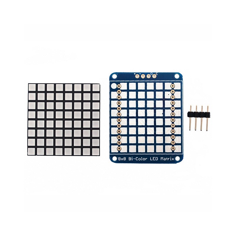1 pcs : 902 - ADDRESS LED MATRIX I2C RED/GRN