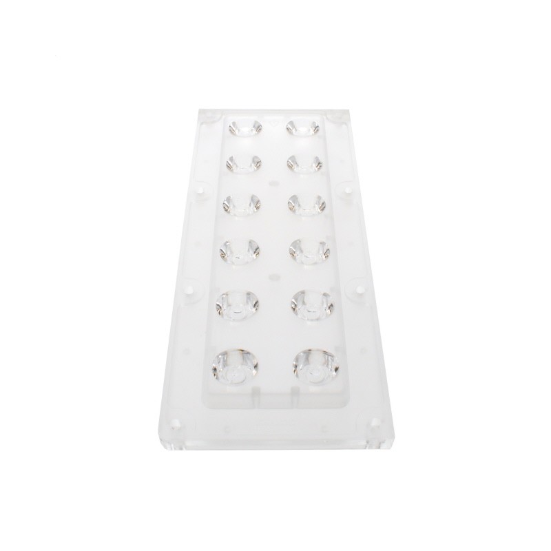 1 pcs : PLL120001TR - LENS CLR 15DEG ELLIPT/OVAL SCREW