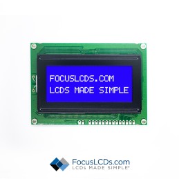 1 pcs : C164A-BW-XW63 - 16X4 STN BLUE CHARACTER LCD