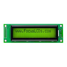 1 pcs : C202B-FTG-LW65 - 20X2 FSTN GRAY CHARACTER LCD