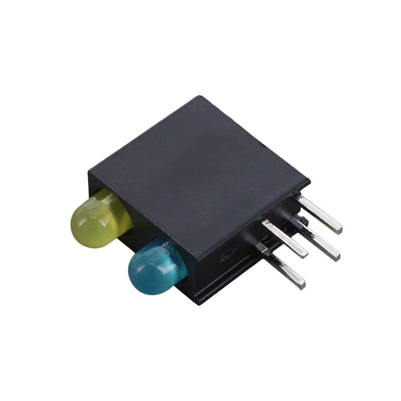 1 pcs : HV-32312/260/UYSUB-U1930 - LED CBI 3MM BI-LVL BLU/YELLOW RA