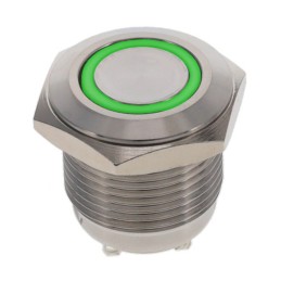 1 pcs : PV6F2PXSS-331 - LED PANEL INDICATOR 2.8V GRN