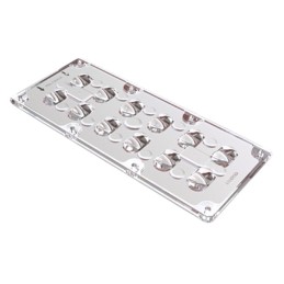 1 pcs : PLL120424 - LENS CLR 150X68DEG ELLIP/OVAL