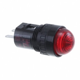 1 pcs : AP6M222-R - LED PANEL INDICATOR RED 24V IP65