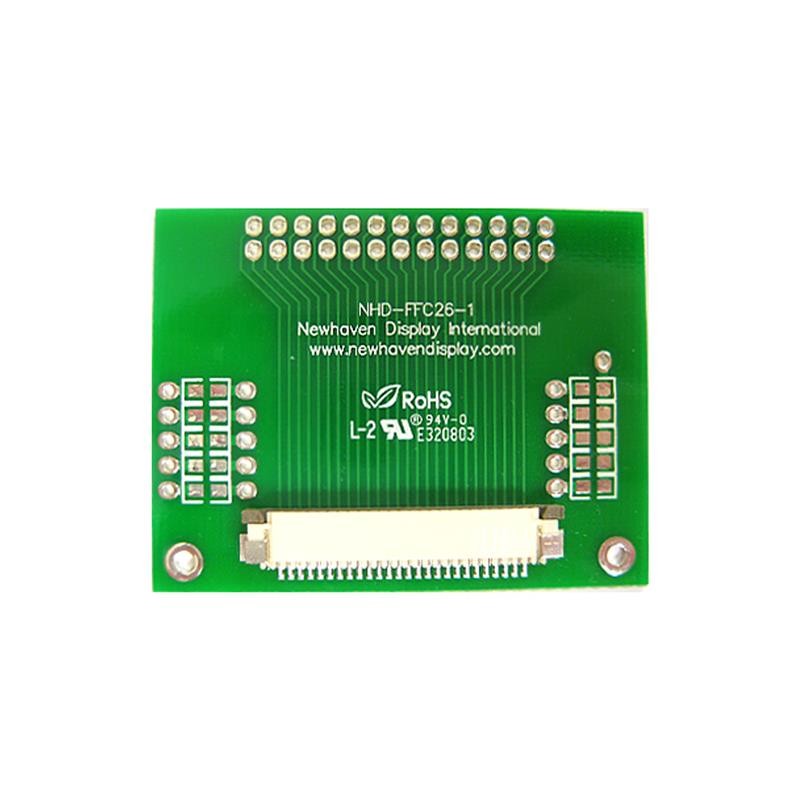 1 pcs : NHD-FFC26-1 - PCB ADAPTER 26P 1MM FFC-THRUHOLE