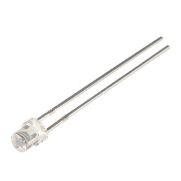 1 pcs : MTE6066C2-UR - 3MM PLASTIC FLAT LENS (2 PIN)