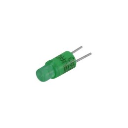 1 pcs : 10-2613.1075 - SINGLE-LED, T1 BI-PIN, GREEN, 28