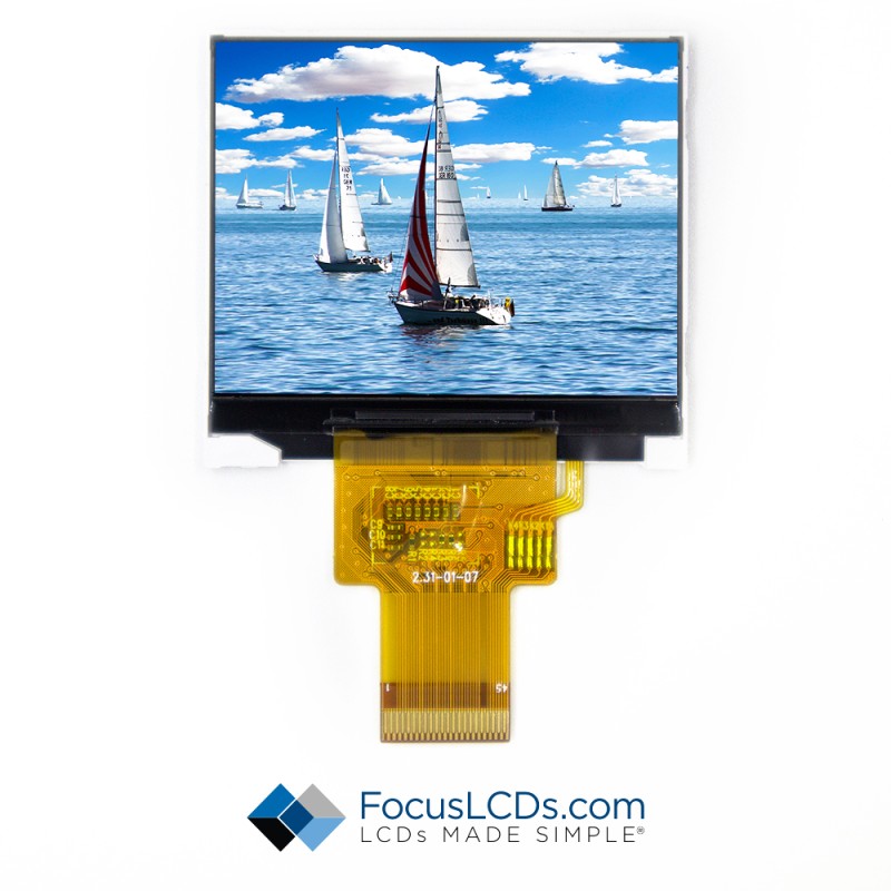 1 pcs : E23GA-CW320-N - 2.3' TFT MCU, 320X240