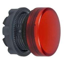 1 pcs : ZB5AV043 - LENS RED TWIST LOCK