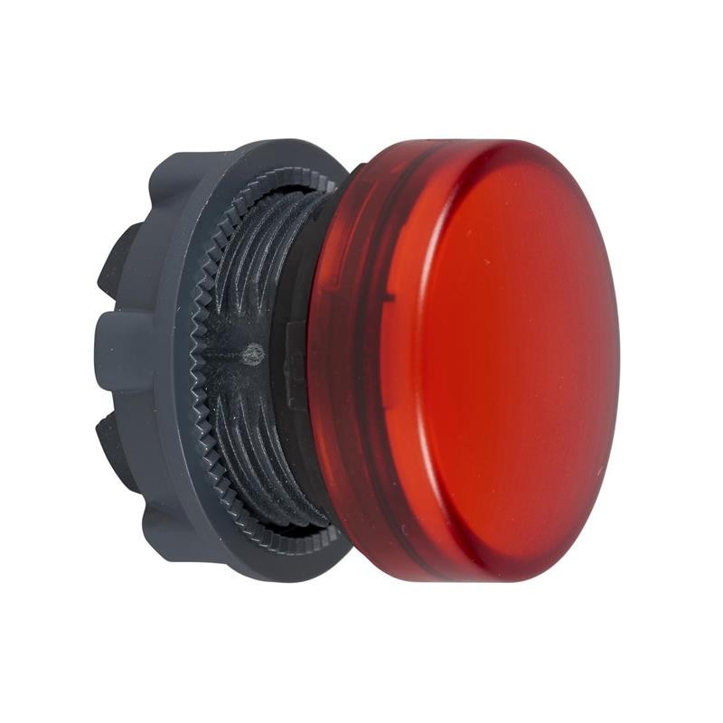 1 pcs : ZB5AV043 - LENS RED TWIST LOCK