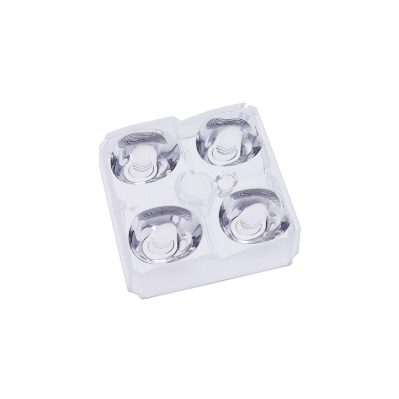 1 pcs : C17413_SPORT-2X2-S4 - LENS CLEAR 40DEG SPOT SCREW