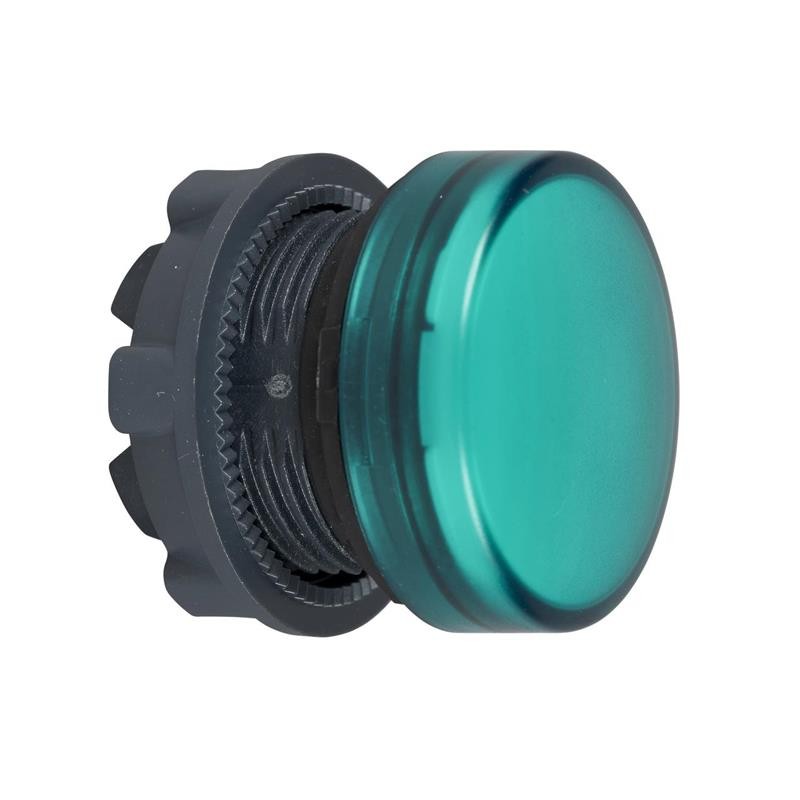 1 pcs : ZB5AV033 - LENS GREEN TWIST LOCK