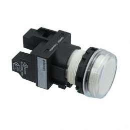 1 pcs : M22N-BC-TWA-WC - LED PANEL INDICATOR WHT 24VAC/DC