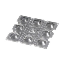 1 pcs : C15920_STRADELLA-8-HV-CY - LENS CLEAR 125X126DEG WIDE SCREW