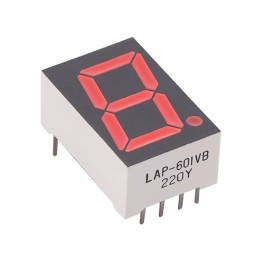 1 pcs : LAP-601VB - HIGH BRIGHTNESS NUMERIC LED DISP