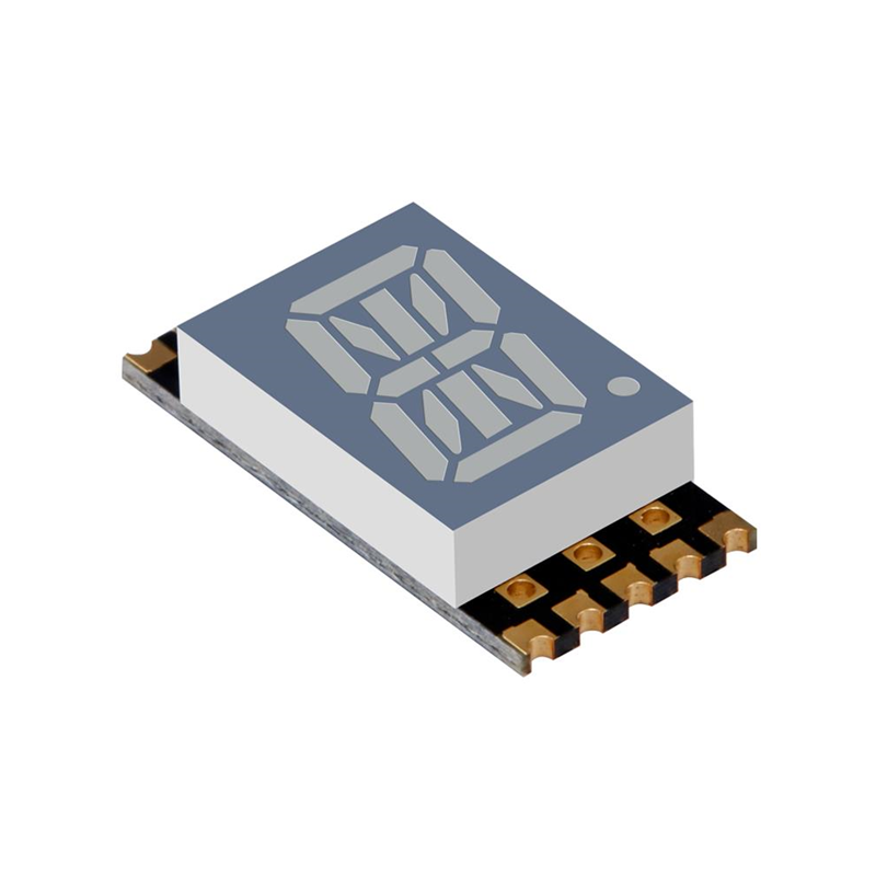 1 pcs : XZFAVG10C - DISPLAY 14SEG 0.4' SGL GRN 16SMD