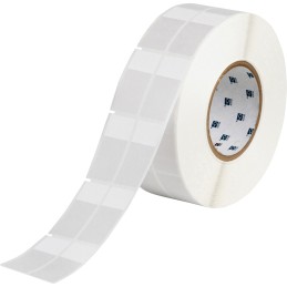 1 Box of 3000 - Brady B-427 Self-laminating Vinyl on White/Transparent Cable Labels, 57.15mm Label Length