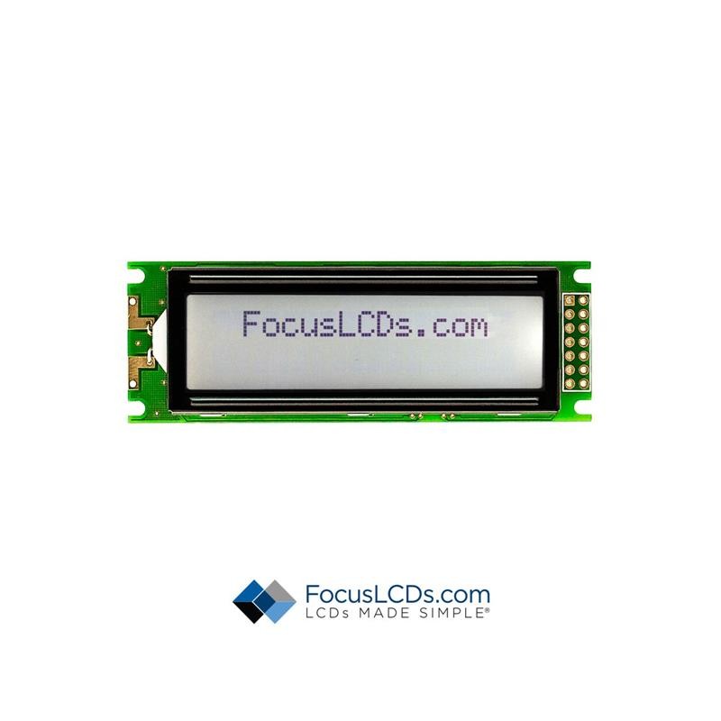 1 pcs : C162C-FTW-LW63 - 16X2 FSTN GRAY CHARACTER LCD